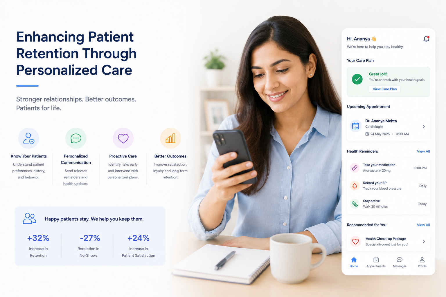 Enhancing Patient Retention Through Personalized Care