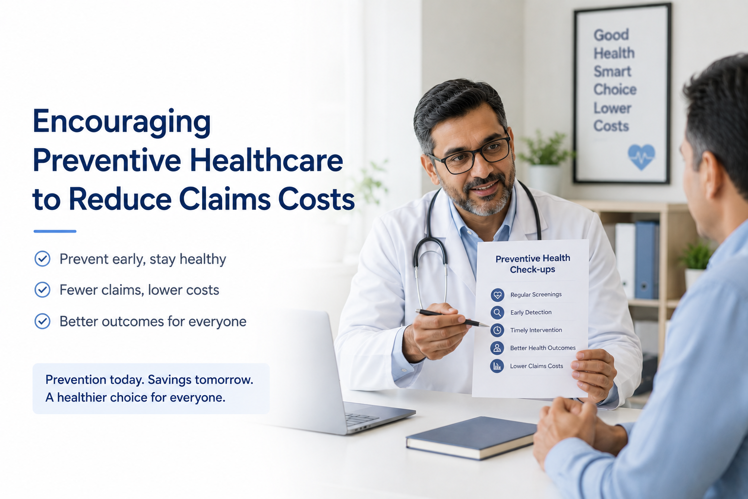 Encouraging Preventive Healthcare to Reduce Claims Costs