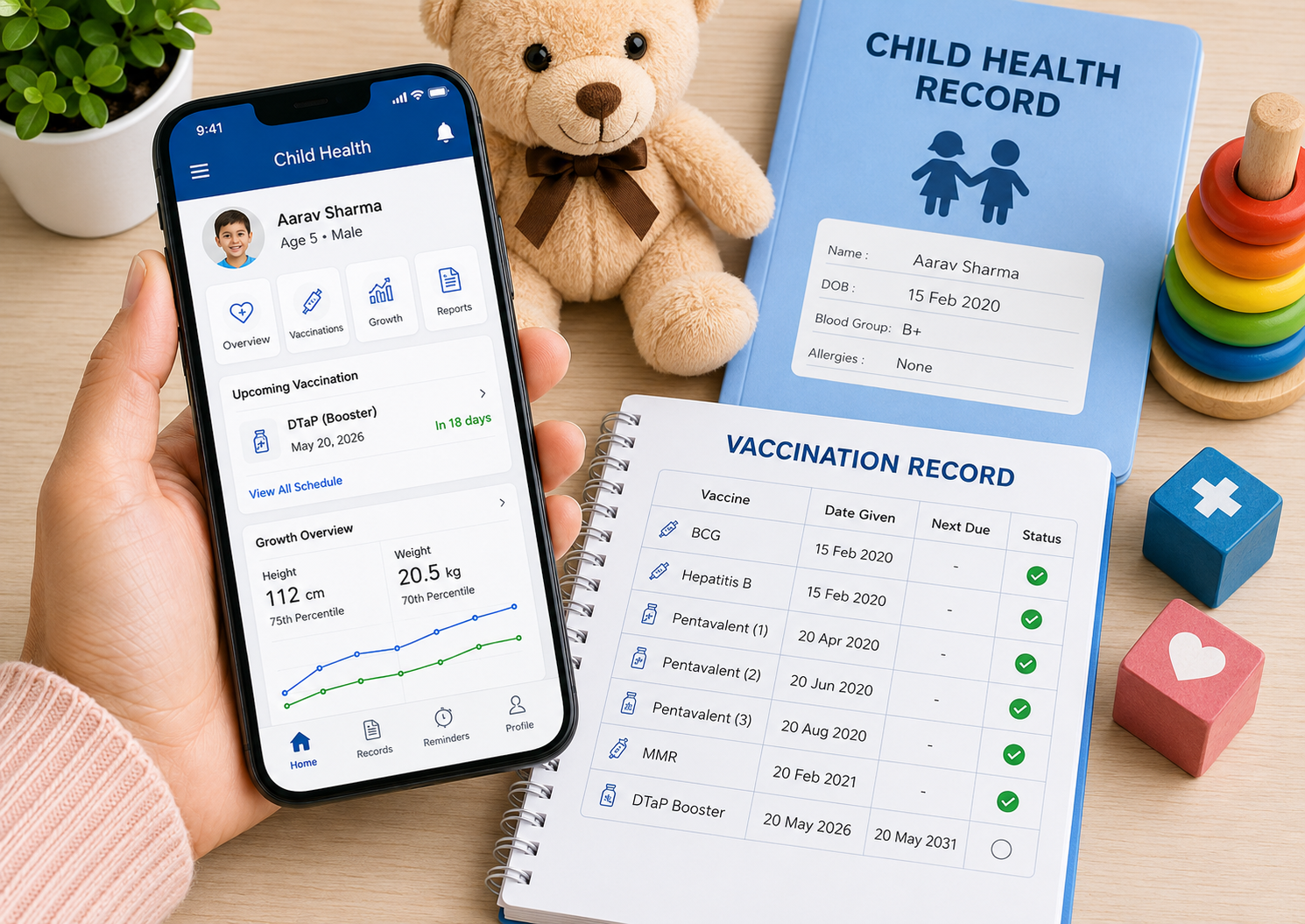 Child Health Management: Keeping Vaccinations and Medical Records Organized